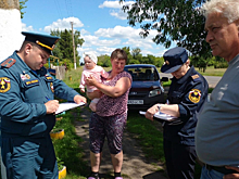 В Курской области спасатели провели очередной рейд по профилактике пожаров