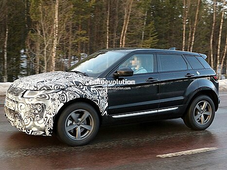 Range Rover Evoque второго поколения замечен на тестах