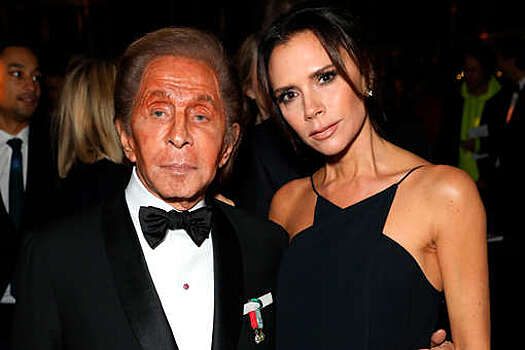 Виктория Бекхэм поздравила основателя модного Дома Valentino с 90-летием