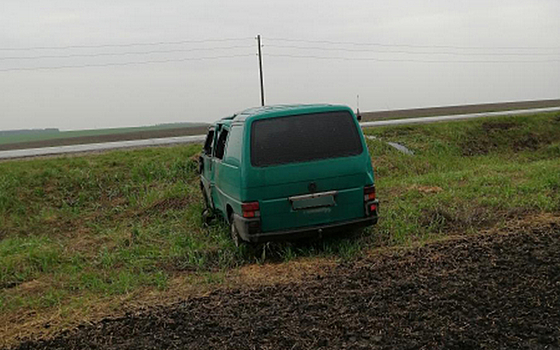 В Пронском районе в аварии с микроавтобусом пострадали две женщины
