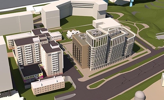 Жилой 13-этажный дом построят у метромоста в Нижнем Новгороде