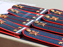 Слушатели Рязанского филиала МосУ МВД России получили лейтенантские погоны