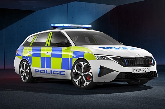 Британская полиция пересядет на «заряженные» Skoda Octavia RS