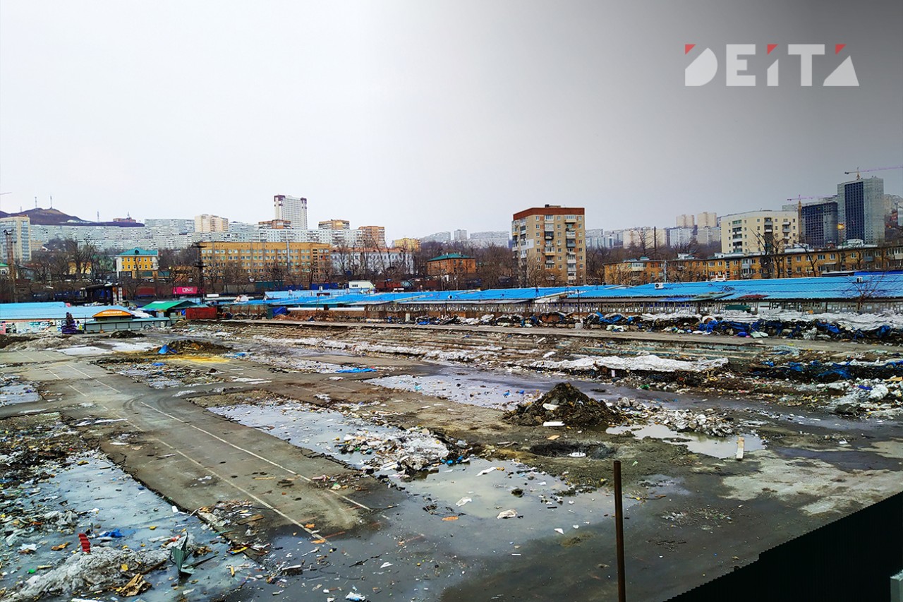 Что могут построить на территории Спортивного рынка, рассказали в мэрии Владивостока