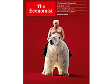 The Economist сделал обложку с Трампом верхом на белом медведе