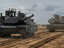 Американские танки Abrams появились в Курской области