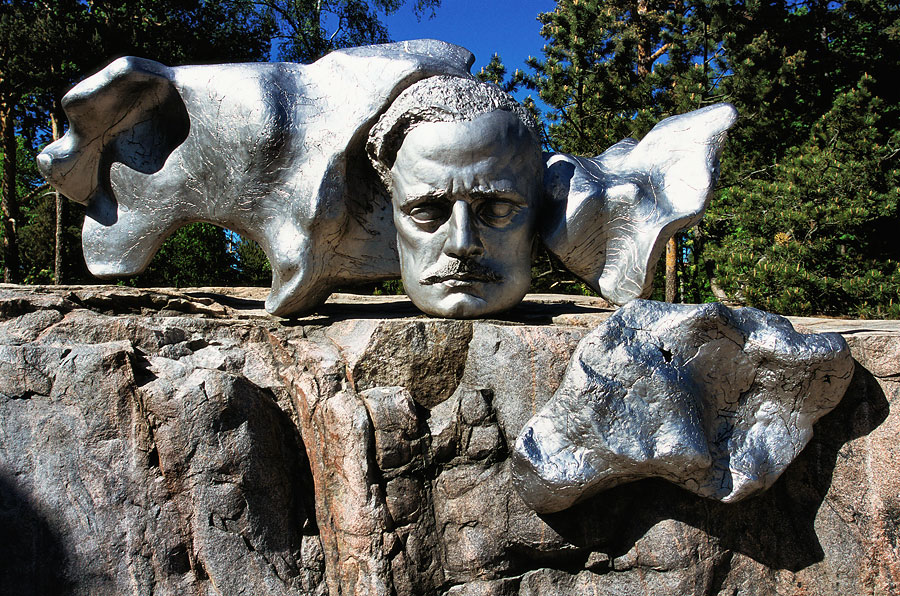 Памятник композитору Яну Сибелиусу, Хельсинки, Финляндия, Европа