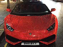 Lamborghini Huracan украсили стразами Сваровски: 1,3 миллиона кристаллов