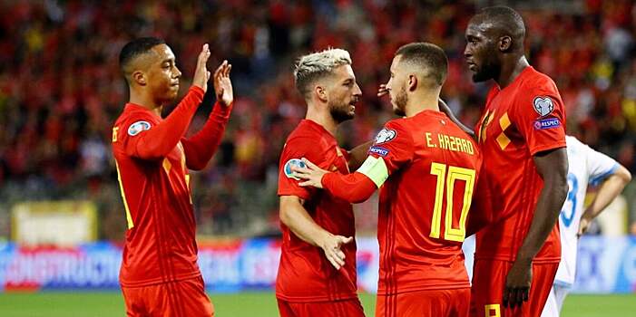 Бельгия выиграла все матчи в отборе к Евро с общим счетом 40:3