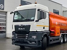 Компания «Бецема» представила мега-бензовоз на базе 4-осного шасси MAN