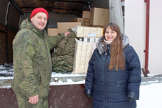 "Зяблицев-Фонд" отправил из Екатеринбурга в зону СВО машину с гуманитарным грузом