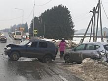 В Слободском районе столкнулись «Nissan» и «Chevrolet Niva»