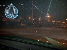 В Пензе ночью из-за ДТП «Форд» влетел в Глобус»