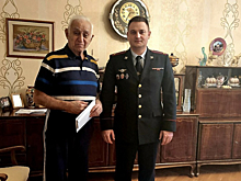 Стражи правопорядка и общественники в преддверии Дня сотрудника органов внутренних дел поздравили ветерана правоохранительных органов Егияна Анатолия Сантуровича