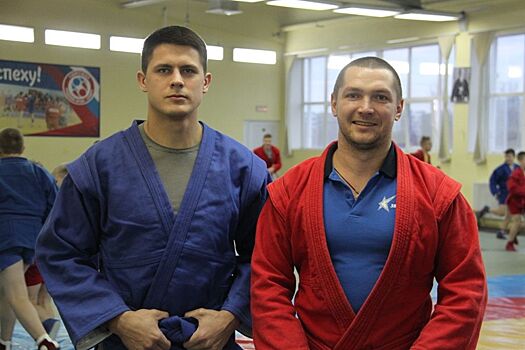 Рязанский самбист Александр Сарайкин провёл мастер-класс для юных спортсменов