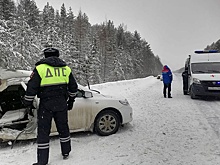 На трассе близ Серова в ДТП с машиной "скорой" погибли два человека