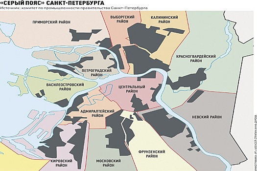 В старые промзоны Петербурга вдохнут новую жизнь