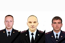 МВД опубликовало фото троих полицейских, погибших в перестрелке с боевиками в Ингушетии