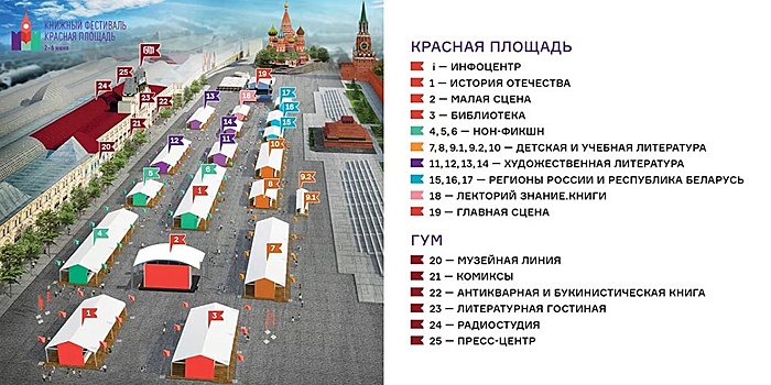 В Москве открывается 9-й книжный фестиваль "Красная площадь": куда пойти и какие книги нельзя пропустить