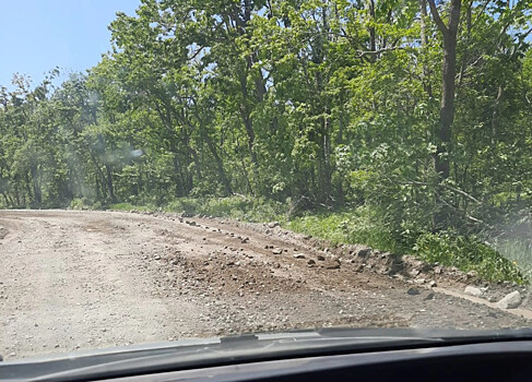 Дороги острова Русский познакомят с асфальтом