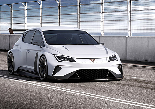 Марка Cupra построила электрический гоночный хэтчбек