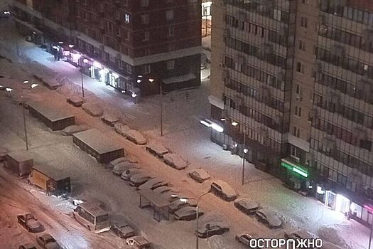 Жители Люберец пожаловались на снежные заносы на дорогах