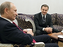 Минкультуры поздравило ДиКаприо коллажем с Путиным