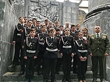 Кадеты Вороновской школы посетили музей ВОВ