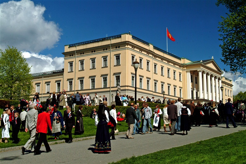 Королевский дворец, Осло, Норвегия
