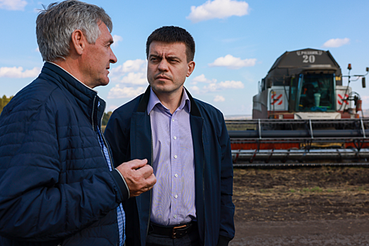 Михаил Котюков: "Уборочная кампания в Красноярском крае идет в плановом режиме"