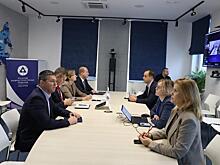 Курский губернатор провел встречу с гендиректором «Квадры»