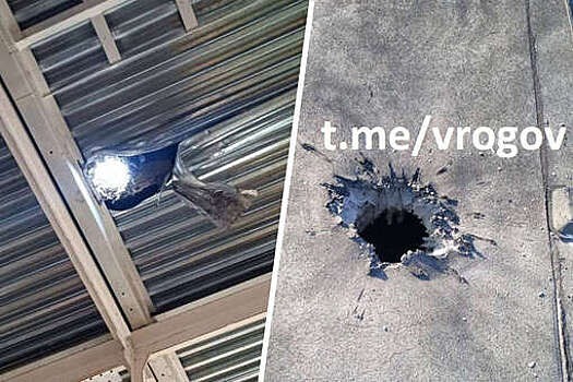 Рогов опубликовал фото поврежденной дроном крыши ЗАЭС