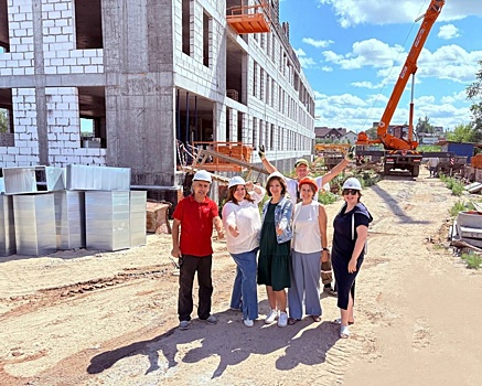 Нижегородцам рассказали, как идет строительство филиала поликлиники №30