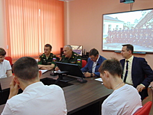 Представители военкомата Челябинской области встретились с будущими солдатами российской армии