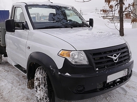 В Ульяновске сфотографировали новый грузовик УАЗ - соперника "ГАЗели"