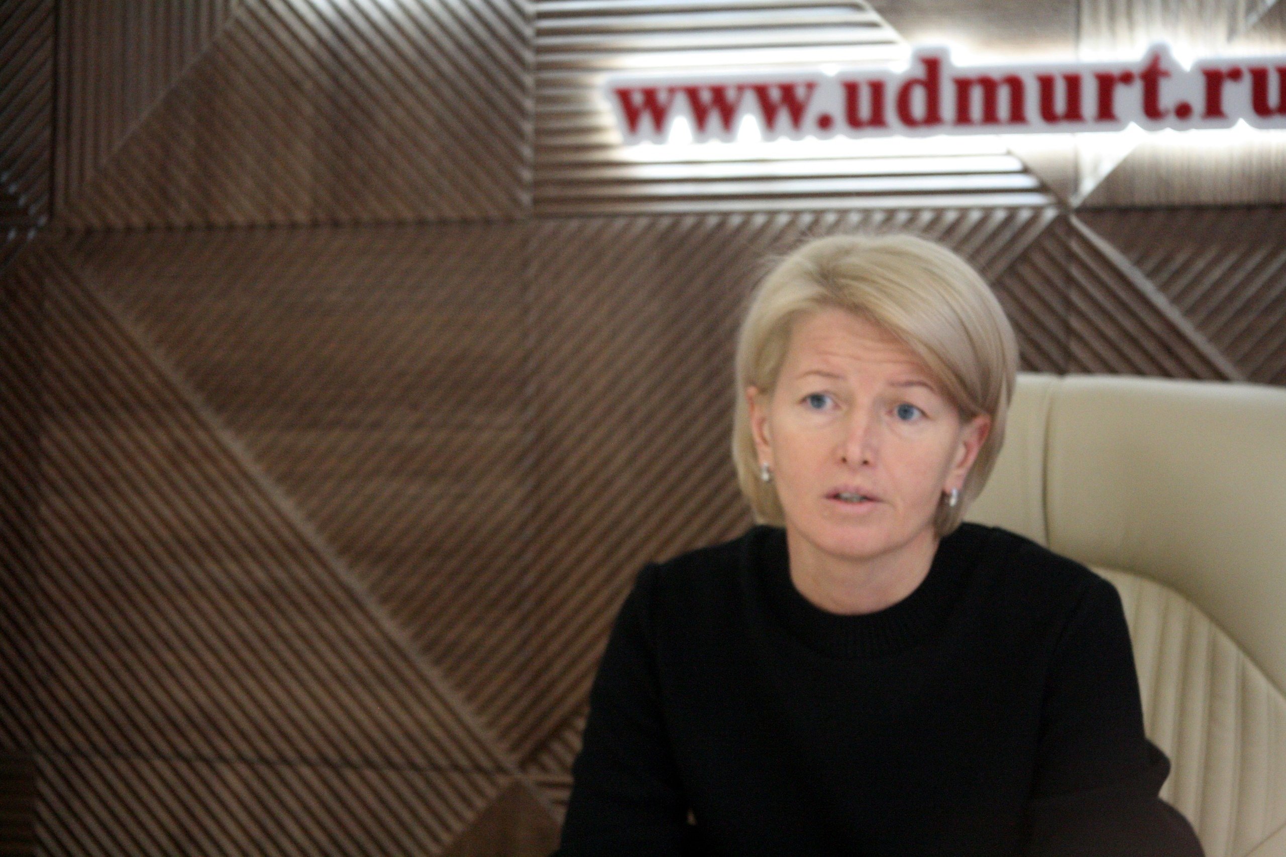 Первый зампред правительства Удмуртии Ольга Абрамова рассказала, что продолжает осваиваться на новом посту