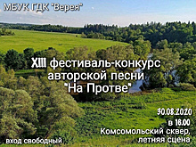 Фестиваль авторской песни "На Протве" пройдет в Верее