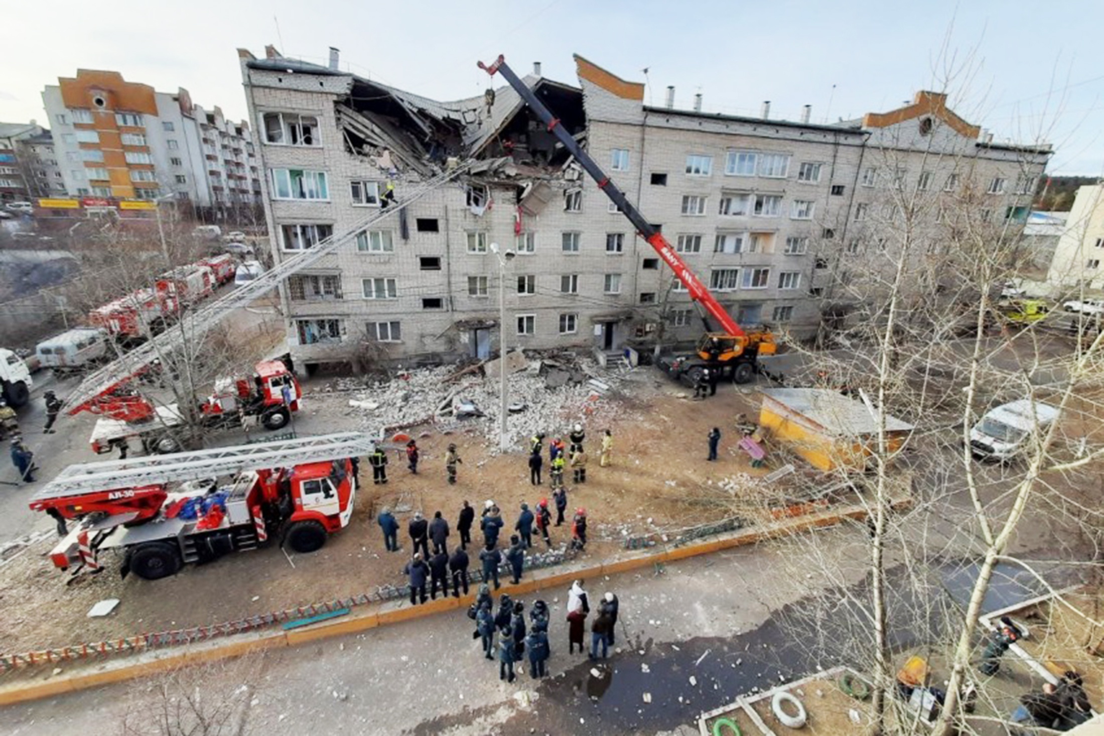 При взрыве газа в Чите пострадали 11 человек, в Омске трагедию удалось предотвратить