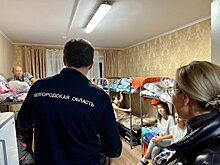 Глава Белгородской области Гладков навестил более 150 шебекинцев в пункте временного размещения в Старом Осколе