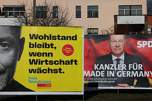 В Германии проходят выборы в бундестаг