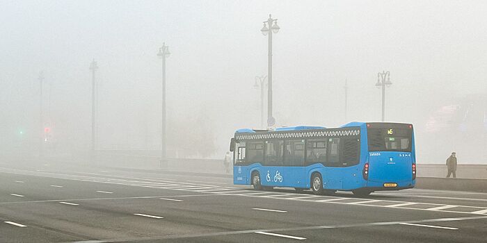 Москвичей предупредили о сильном тумане ночью и утром 13 сентября