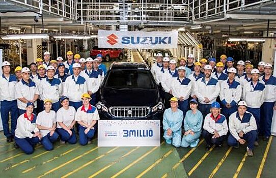 Венгерский конвейер позволил «родиться» трёхмиллионному Suzuki