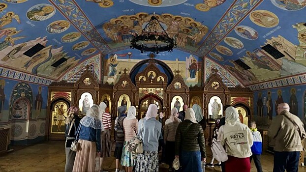 Представители воскресной школы храма прп. Евфросинии Московской посетили Свято-Троицкую Сергиеву Лавру