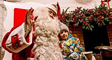 Санта-Клаус посетил Москву и Санкт-Петербург