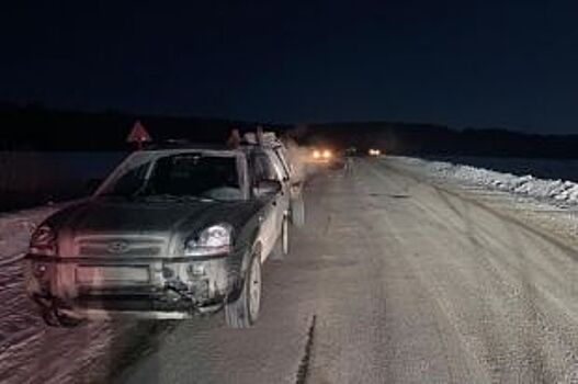 В Орловской области иномарка сбила сидячего пешехода