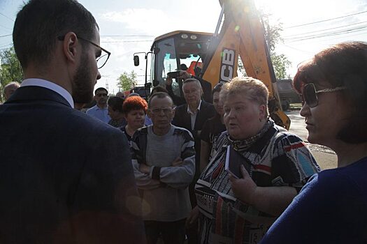 Ремонт Тарутинской пообещали завершить к середине июня