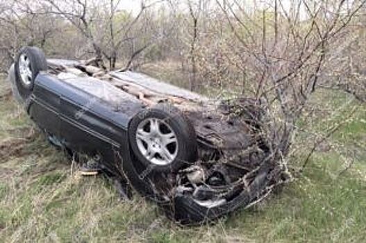 На трассе Орск - Гай машина слетела с трассы и несколько раз перевернулась