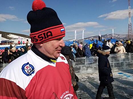Ветераны хоккея победили иркутское правительство