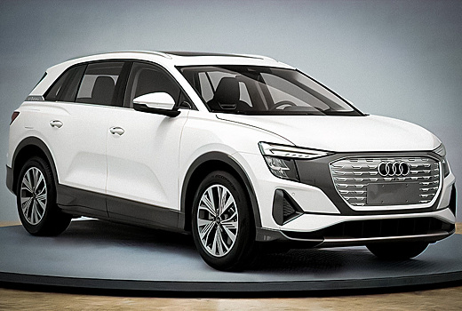Новый электрокроссовер Audi рассекретили до премьеры. Он получит имя Q5 e-tron
