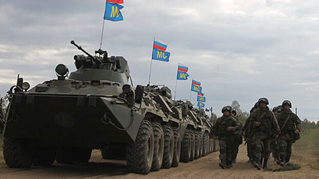 Российские миротворцы отбили атаку «диверсантов»